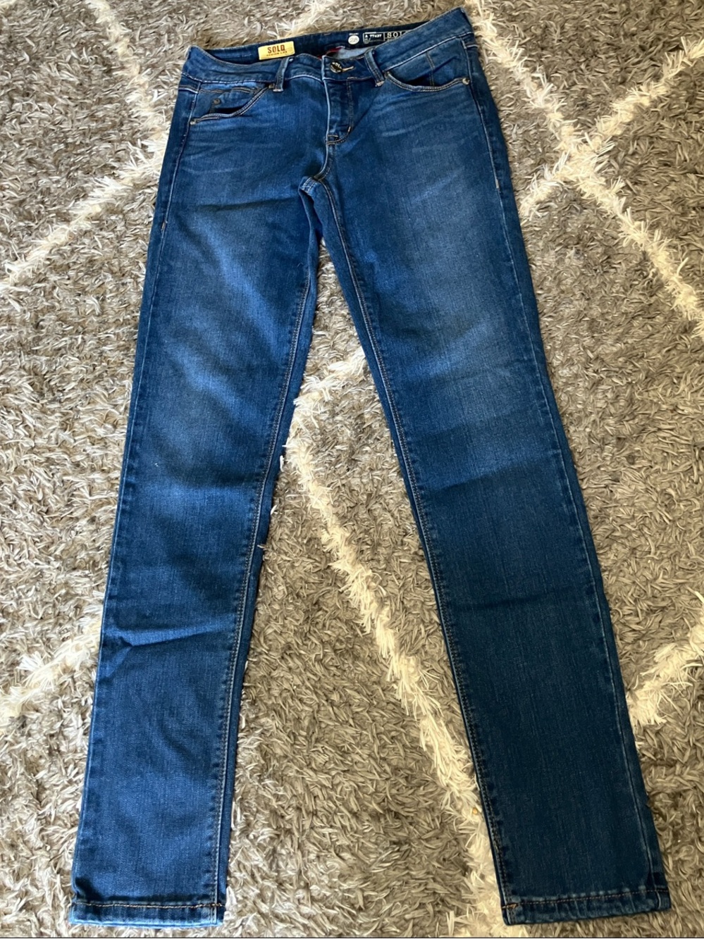 Skinny stretch Women's Jeans - medium wash Blue